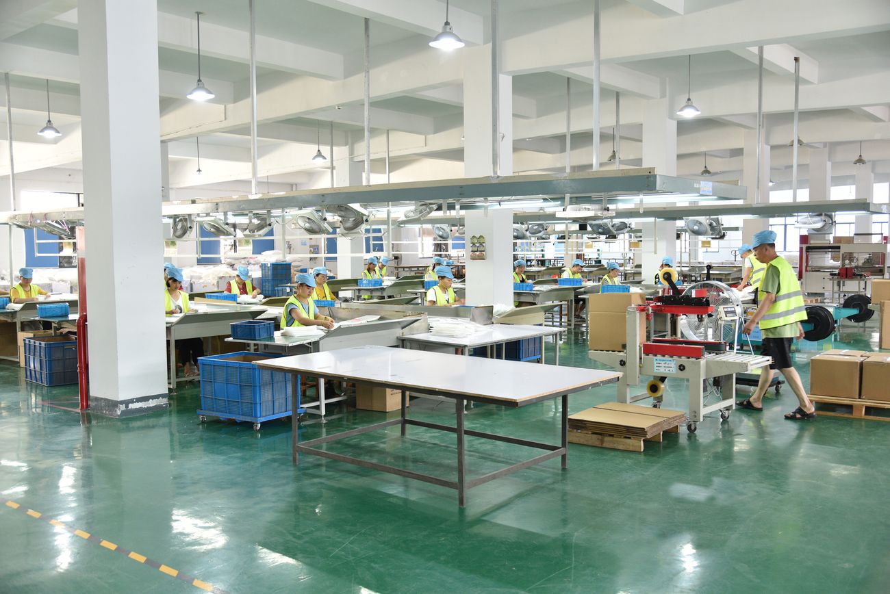 Work area at the ZOE factory
