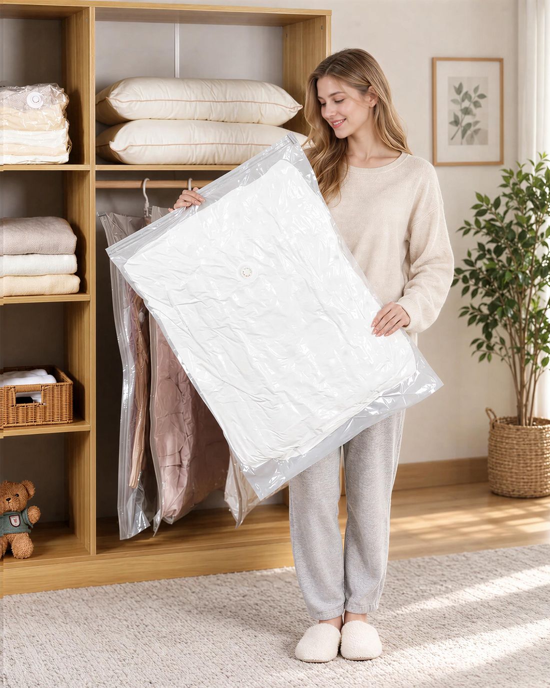 Flat Vacuum Bag detail